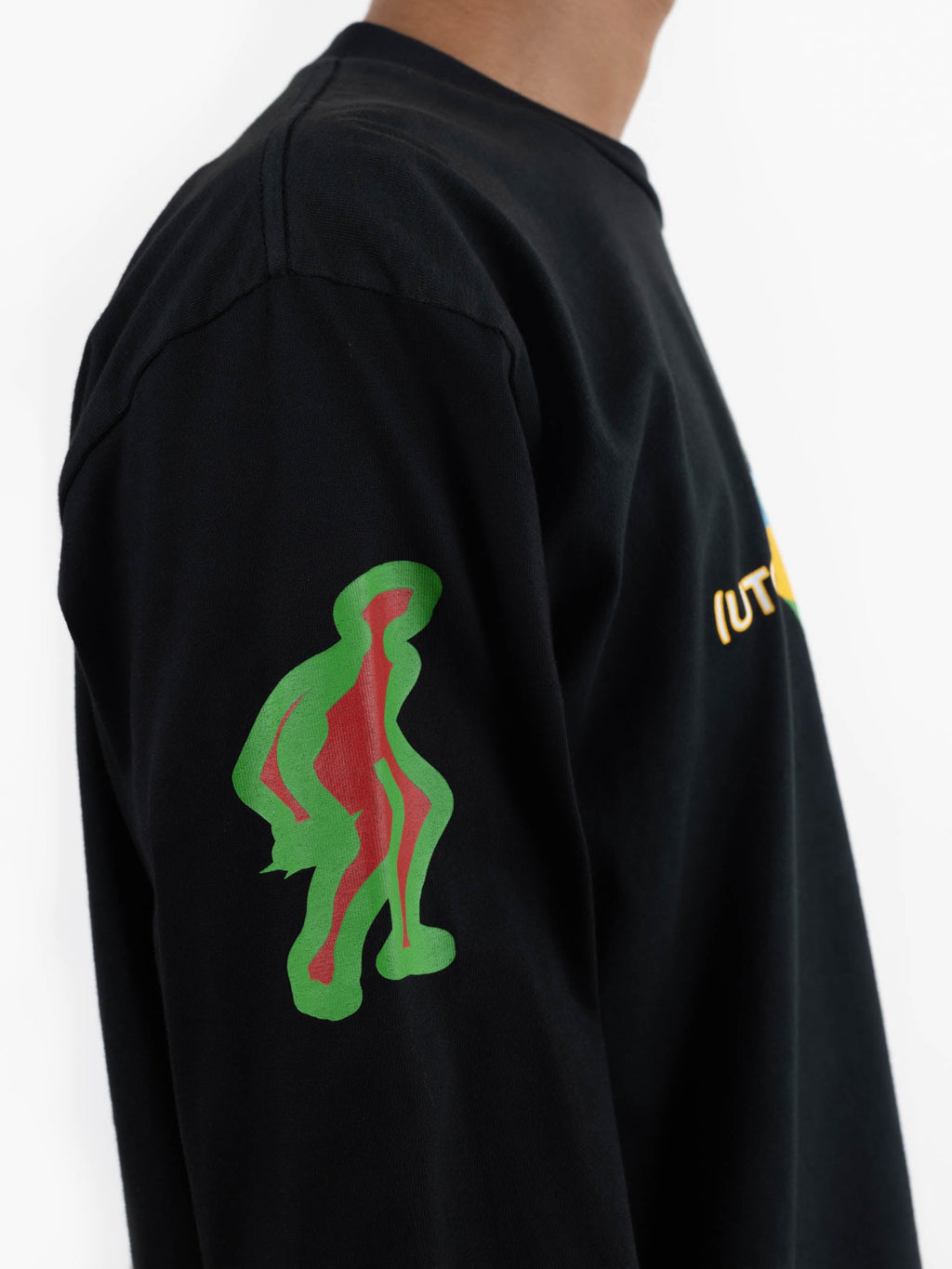 Utopia Dreams Long Sleeve T-Shirt Black