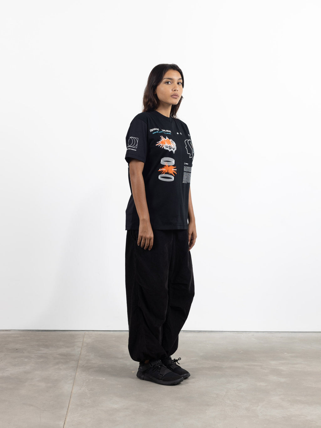 Utopic States T-Shirt Black