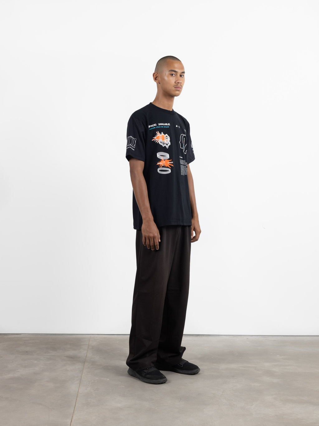 Utopic States T-Shirt Black