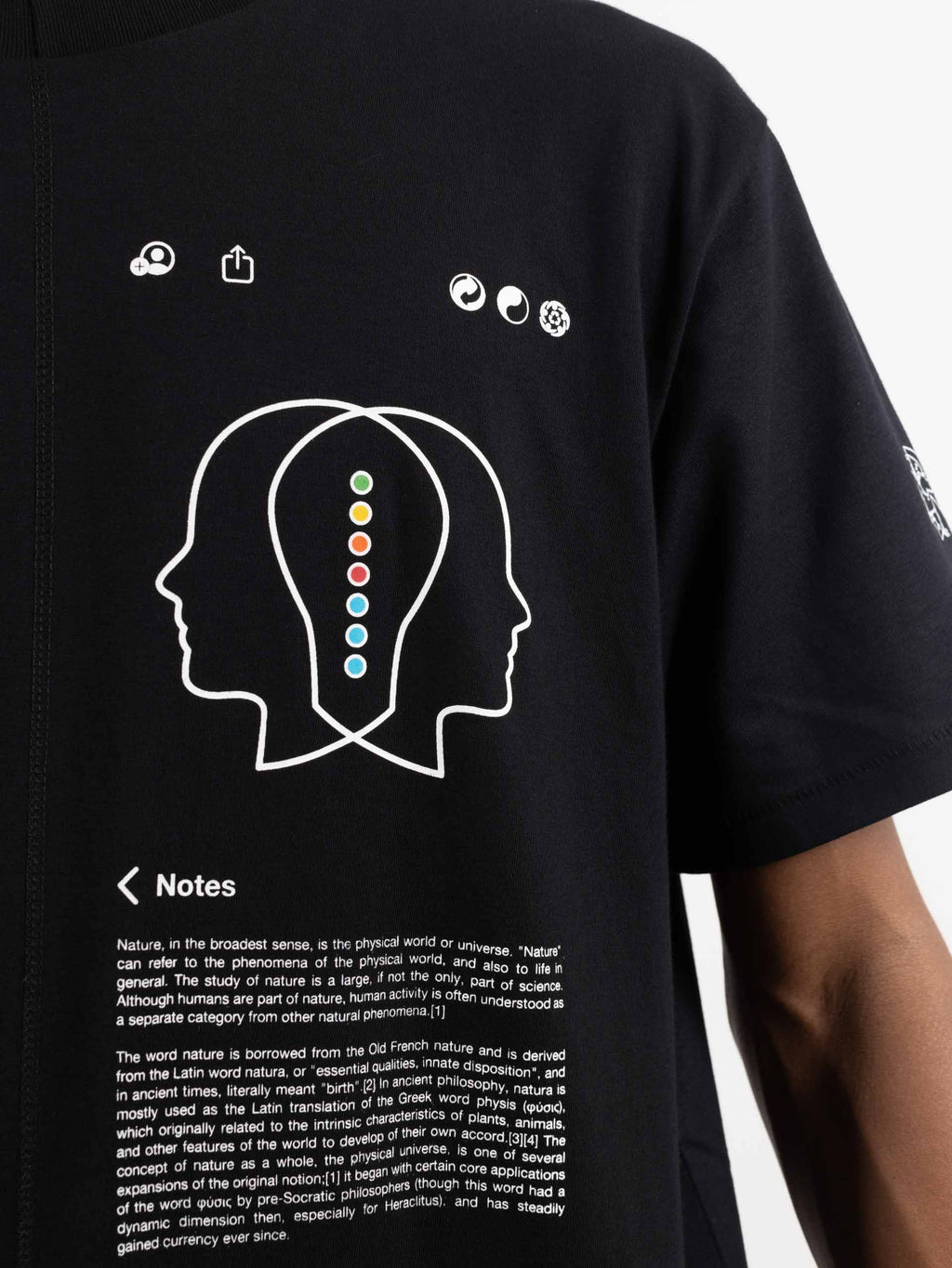 Utopic States T-Shirt Black