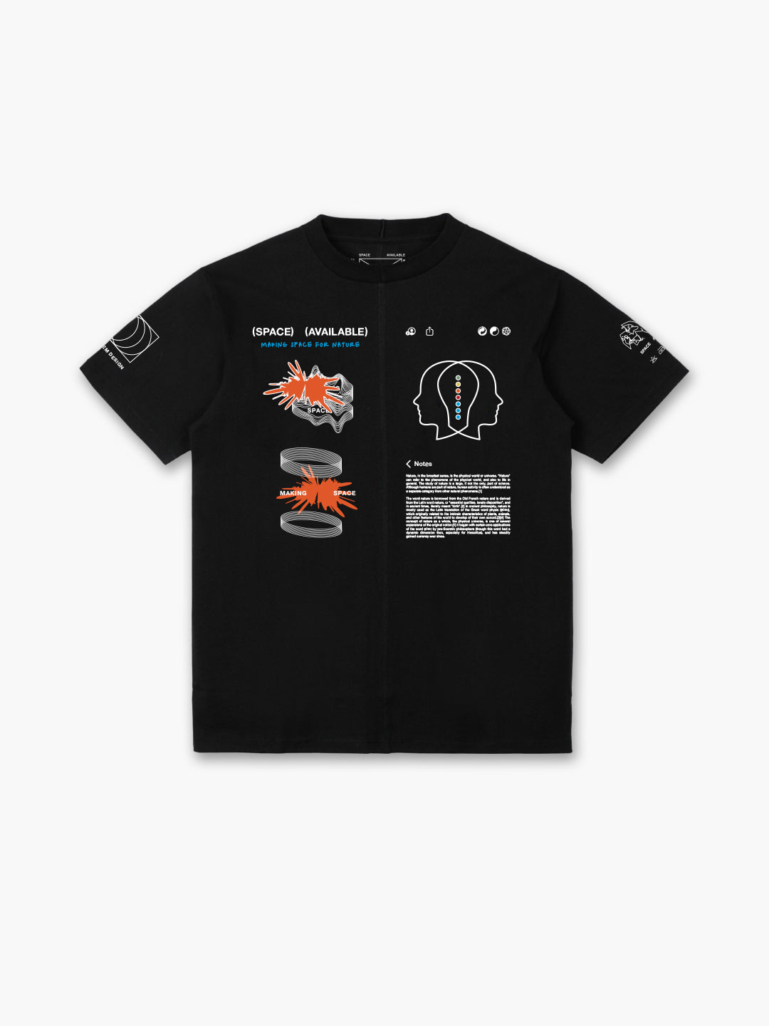 Utopic States T-Shirt Black