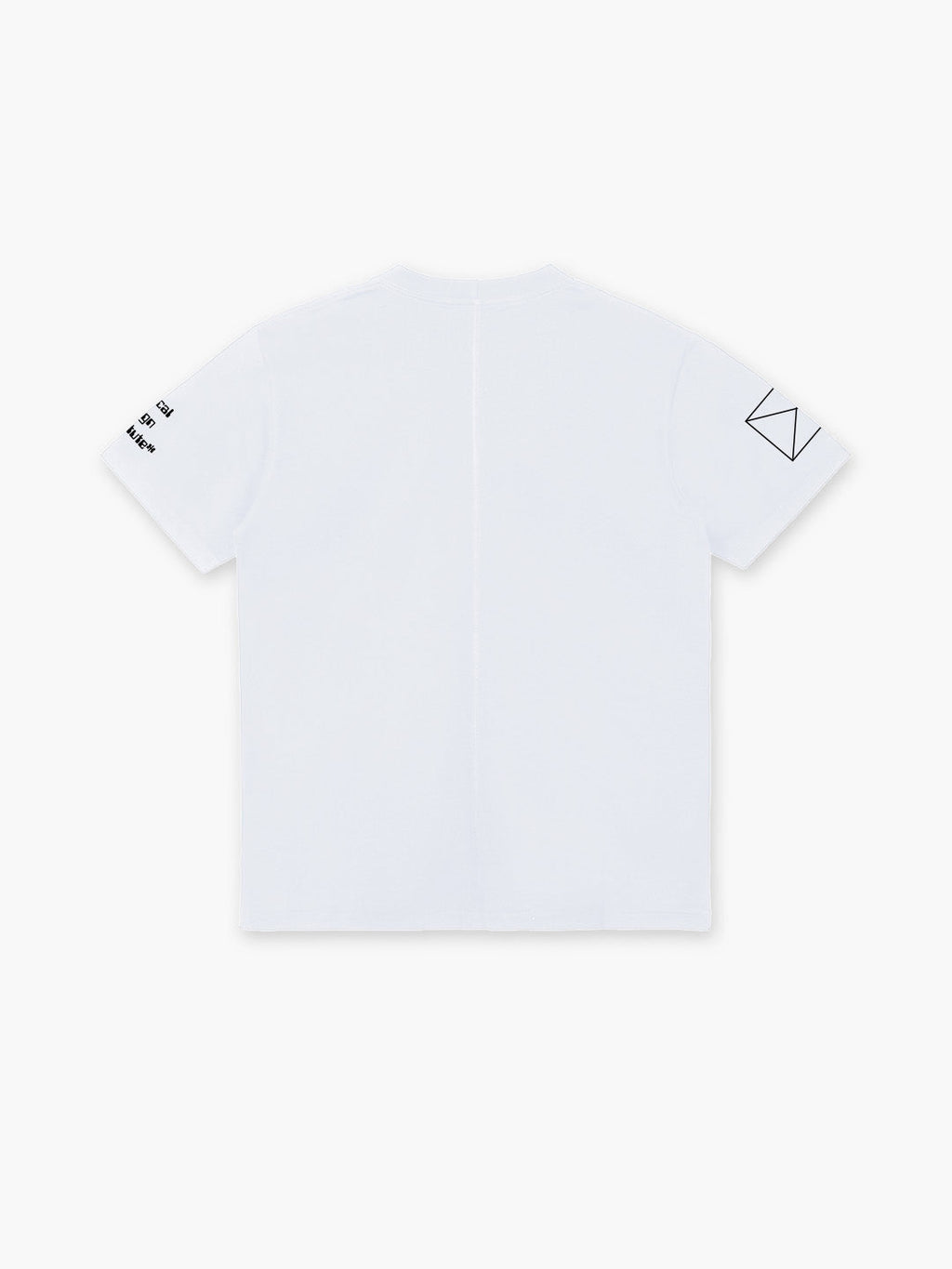 Waste Plastic Mapping T-Shirt White