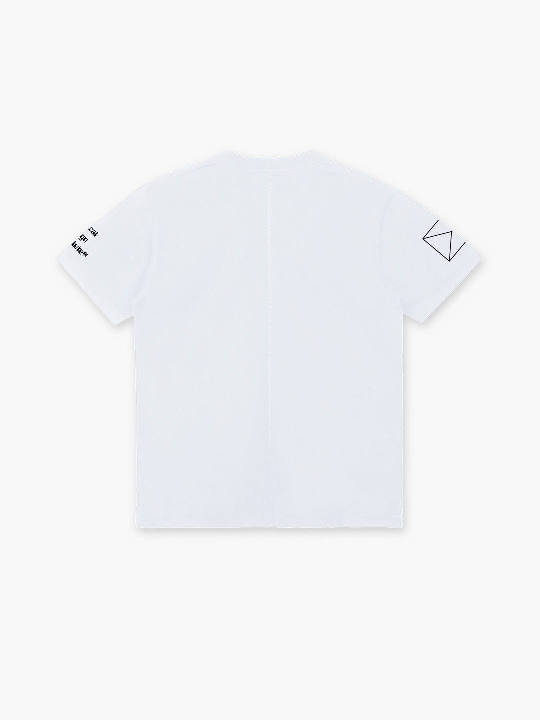Waste Plastic Mapping T-Shirt White