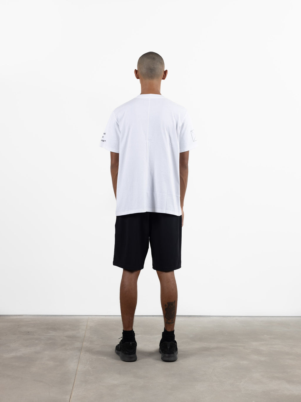 Waste Plastic Mapping T-Shirt White